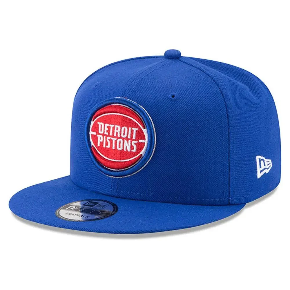 NWT New Era Detroit Pistons 9FIFTY Royal Snapback Hat Adjustable